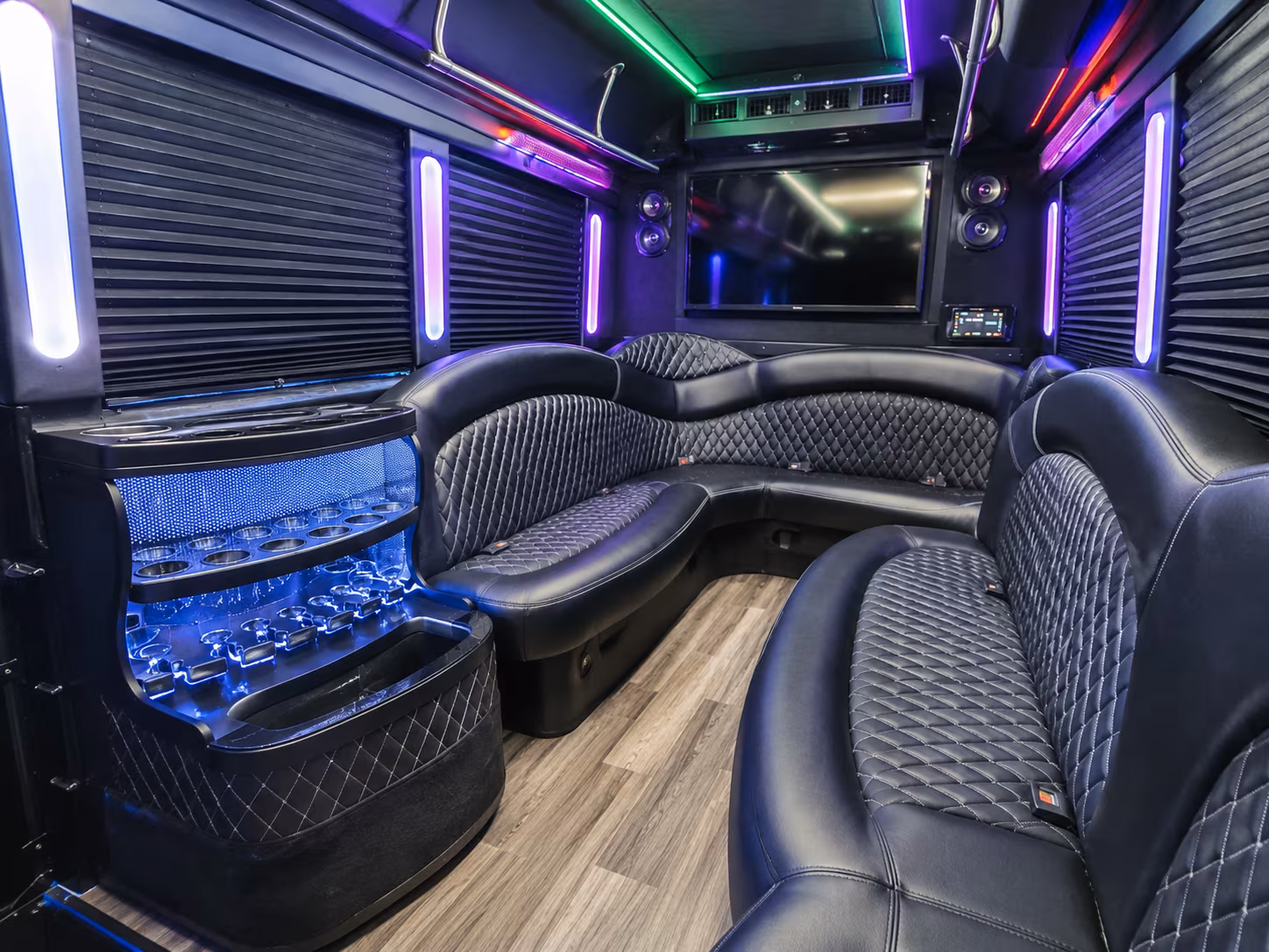 caldwell concert party bus rental