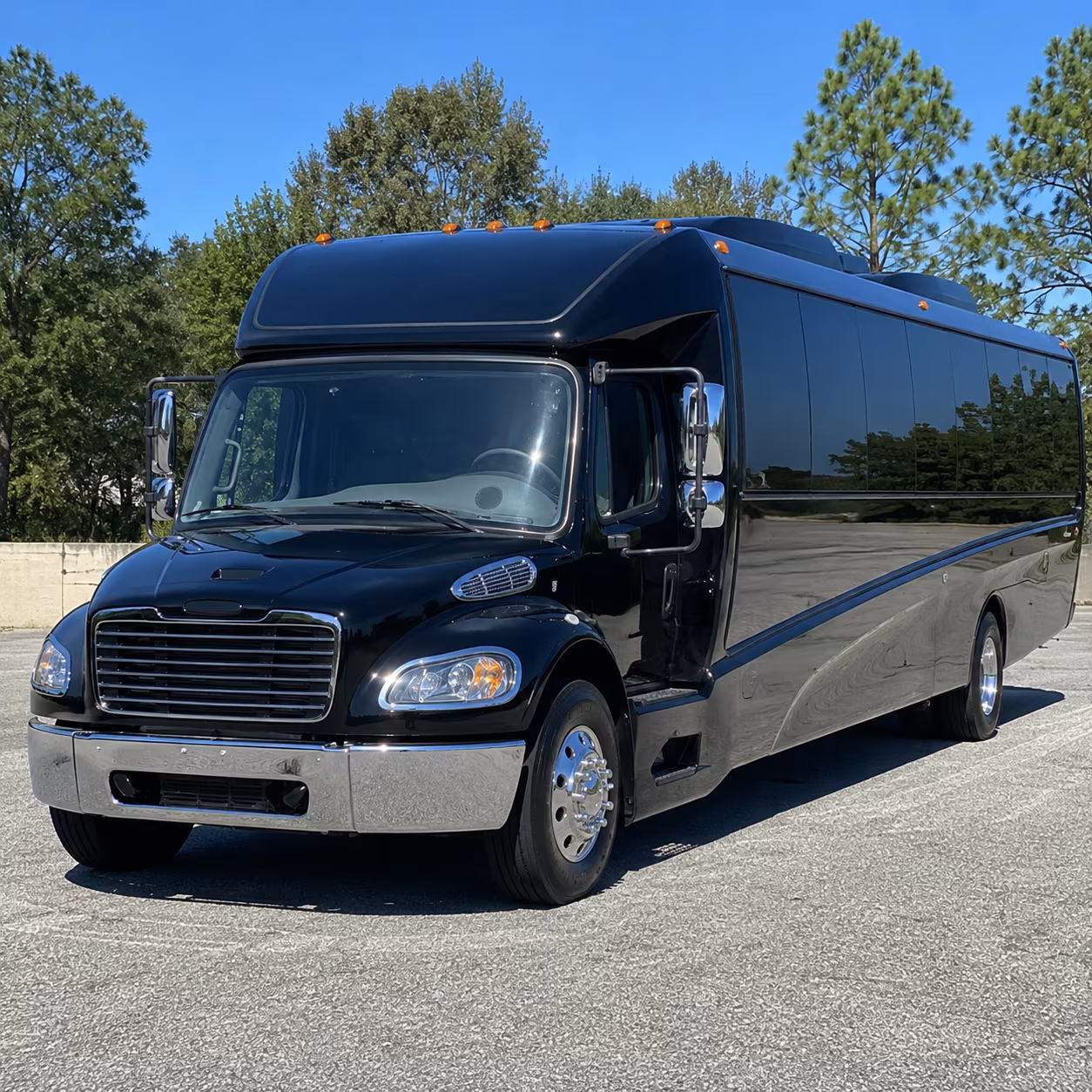 caldwell corporate event transportation onboard seating