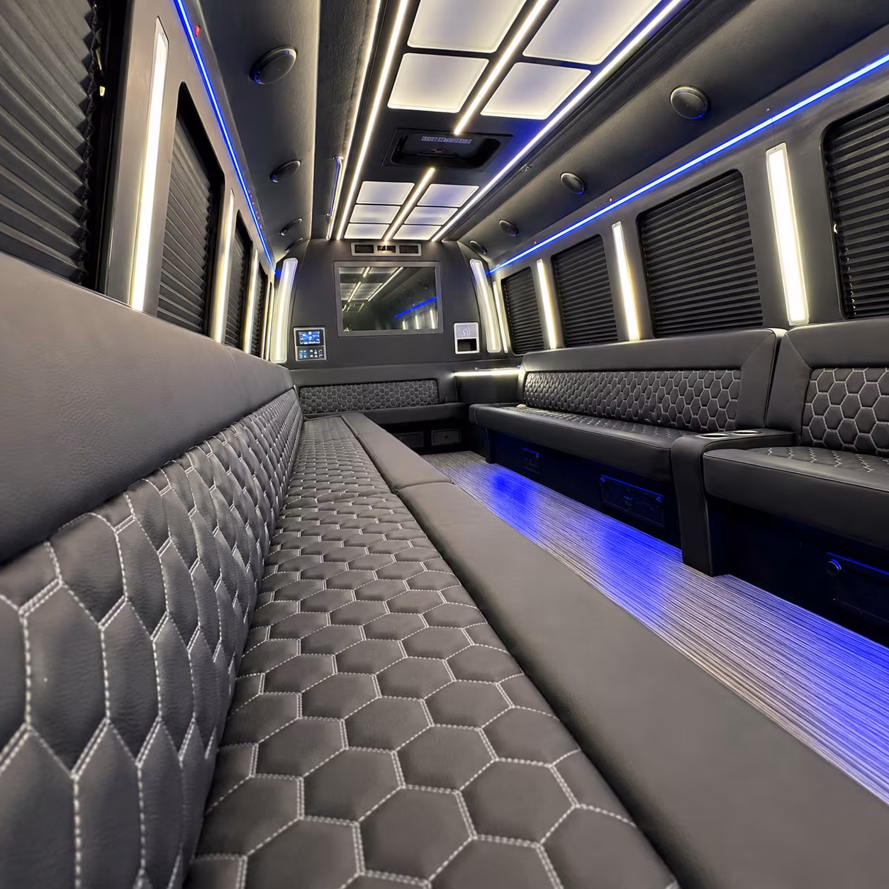 caldwell party bus rentals inside