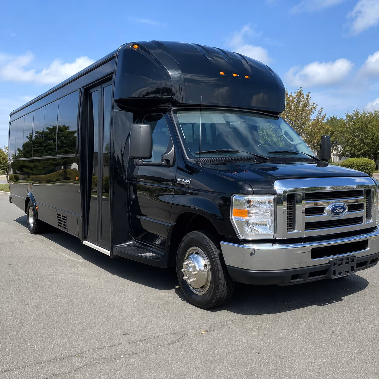 caldwell wedding party bus rental