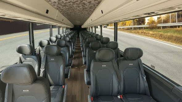 caldwell 28 passenger minibus rental