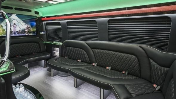 caldwell sprinter limo rental inside