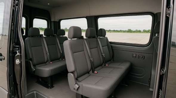 caldwell sprinter van with driver rental